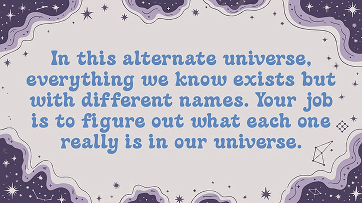 Alternate Universe: Movie Edition image number null